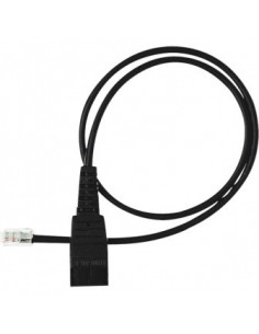 Cordon droit P6 RJ11 pour casques GN Netcom Jabra  2