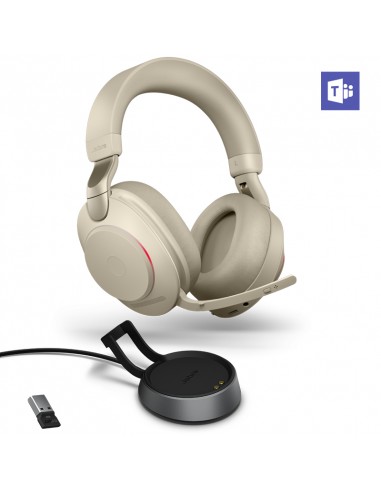 Evolve2 85 usb a beige teams socle